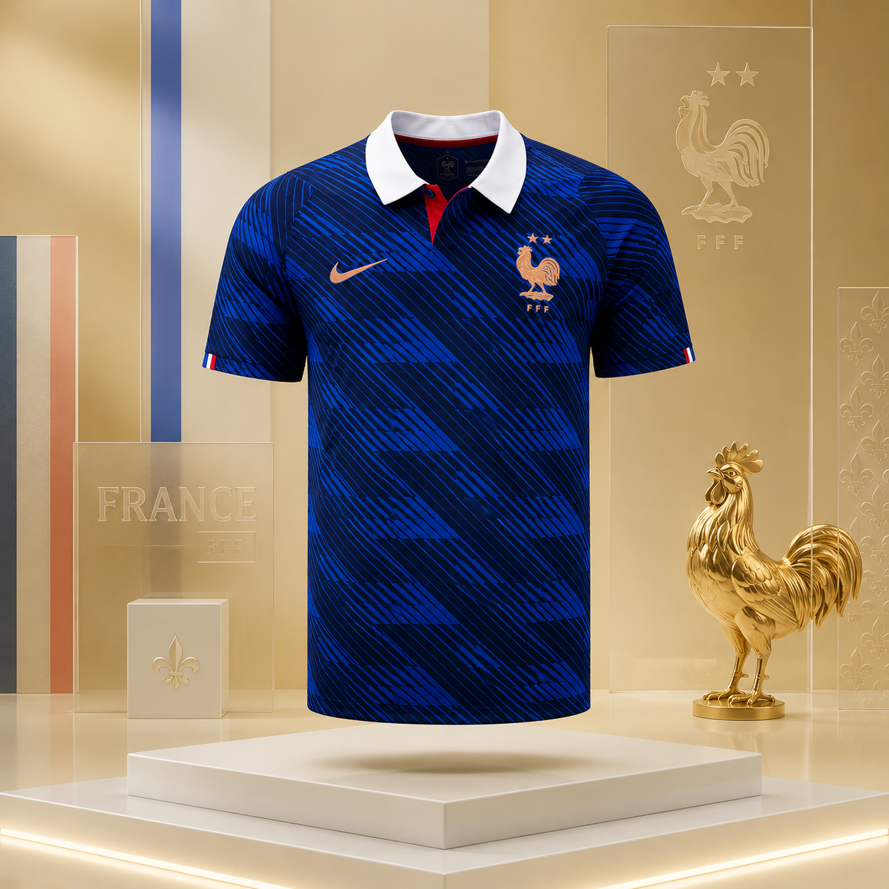 ChatGPT Image May 26, 2026, 04_15_23 PM France World Cup 2026 Home Player Edition Jersey - Image 1